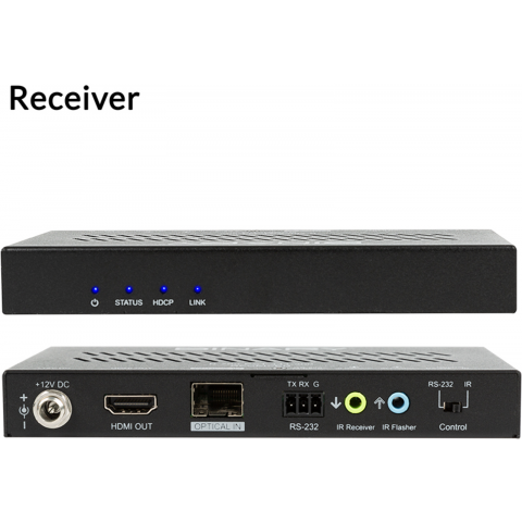 Binary převodník 4K HDR HDMI po optickém vlákně, až 300 m