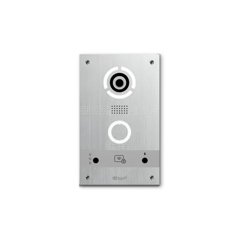 AV-08FBIL, čtečka Bluetooth/NFC/MiFare, nerez ocel, stříbrný