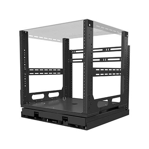 Strong Výjezdný a otočný rack do nábytku, 10U