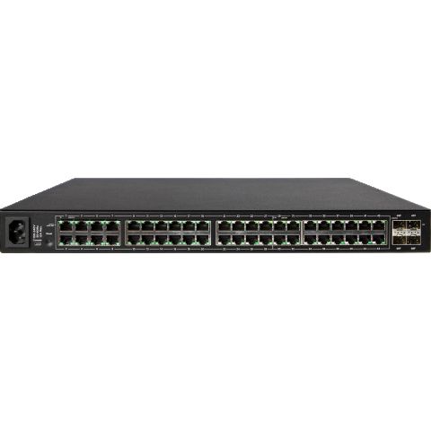 Spravovatelný L3 PoE přepínač řady 420, Multi-Gig, 44 + 4 zadní porty