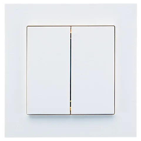 Rámeček Fusion 1násobný, bílá, DOPRODEJ