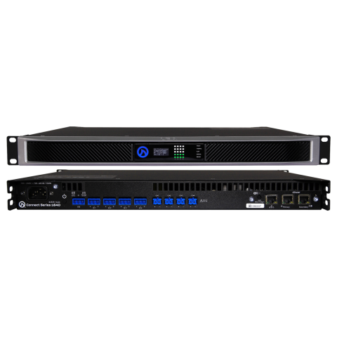 LEA Dante Connect 164D Power Amplifier | 4-Channel x 160W