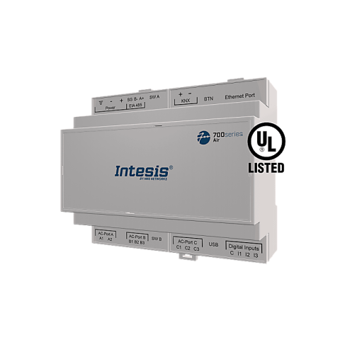 Fujitsu AC interface with KNX, Serial and IP support - 4 units