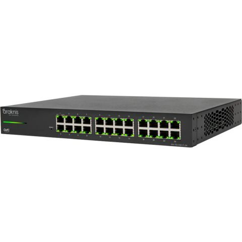 Unmanaged+ Gigabit switch Araknis 110, 24 portů dopředu