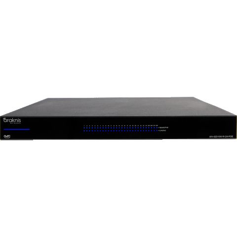 Spravovatelný L3 PoE přepínač řady 420, Multi-Gig, 24 + 4 zadní porty