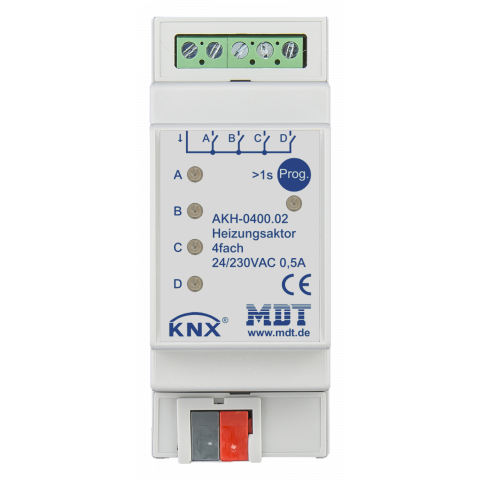 Topný aktor 4násobný, 2M , 24–230VAC