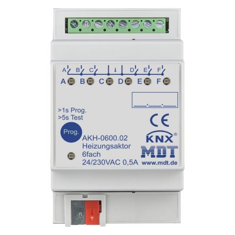 Topný aktor 6násobný, 3M , 24–230VAC