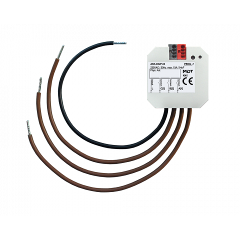 Spínací aktor 3násobný, zapuštěná montáž, 10A, 14µ, 2ECG, 230VAC, Fan coil