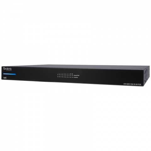 Spravovatelný L3 PoE++ přepínač řady 620, Multi-Gig, 8 portů dozadu