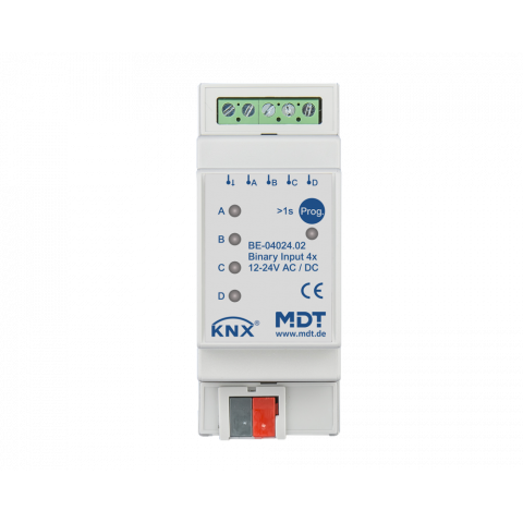 Binární vstupy 4násobné, 2M, vstupy 24 VAC/DC