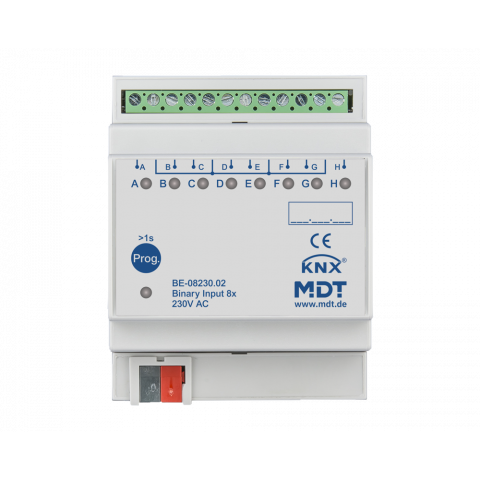 Binární vstupy 8násobné, 4M, vstupy 230 V