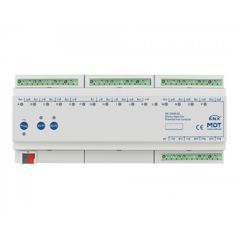 Binární vstupy 32násobné, 12M, bezpotenciálové vstupy