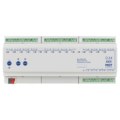 KNX binární vstupy 32násobné, 12M, bezpotenciálové, Secure