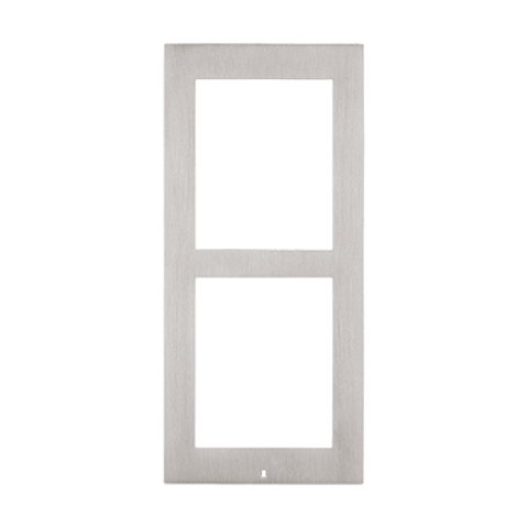 Control4 rámeček 2 moduly pro povrchovou montáž, brushed nickel