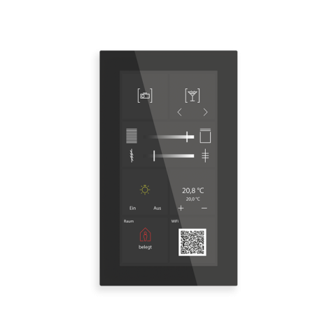 KNX Glass Touch Smart Plus 6