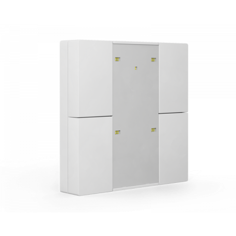 KNX 4tlačítko Plus, matná bílá