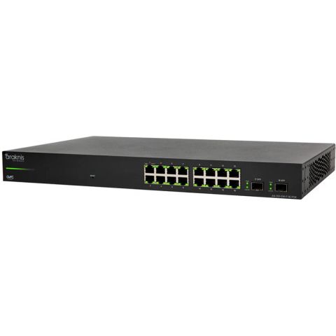 Spravovatelný L2 PoE přepínač řady 310 s OvrC, 16 portů dopředu