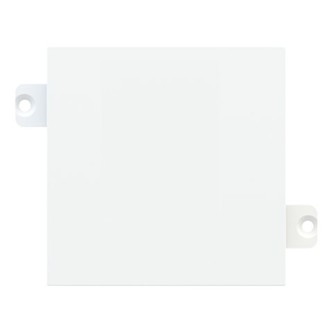 Čtvercová krytka (55x55) bílá nelakovaná