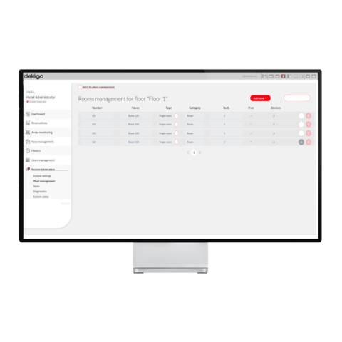 Accédo licence pro 200 místností (pro Delégo Server)