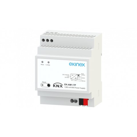 Napájecí zdroj KNX 1280 mA s doplňkovým výstupem 30 V