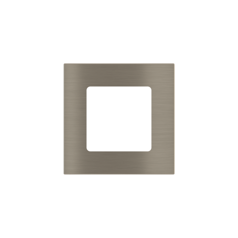 Deep čtvercová deska, otvor 50x50 mm, Nickel