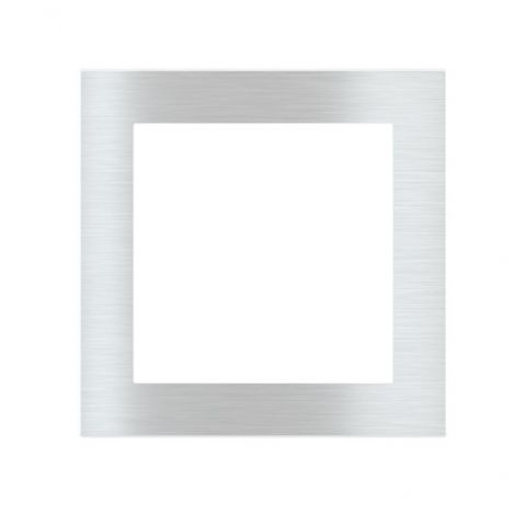Deep kovový rámeček, otvor 60x60 mm, provedení Aluminum (GBQ)