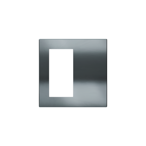 Deep rámeček, otvor 60x60 mm, provedení Metal HT Black