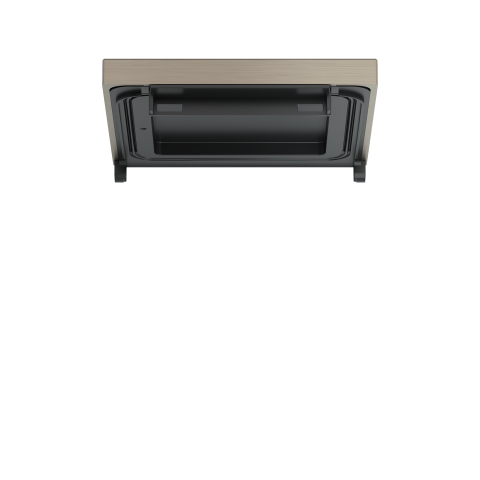 Čtvercová deska pro vodotěsný kryt Metal Nickel