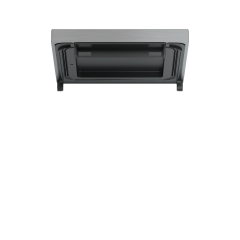 Čtvercová deska pro vodotěsný kryt Metal Titanium