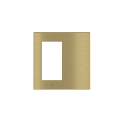 Signum čtvercový rámeček Deep Metal Brass