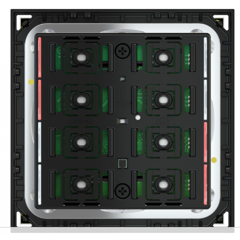 Vypínač řady 71, měření teploty, LED červená/bílá