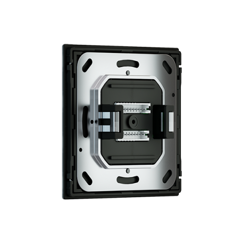 Univerzální tlačítko OMNIA, bezpotenciálový kontakt, bílé LED