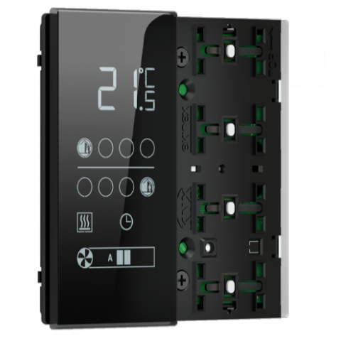 Termostat EP2, měření teploty, indikační LED modrá/zelená, verze NF