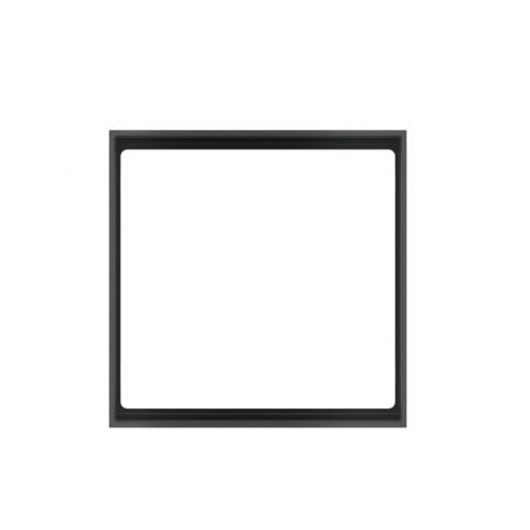 Kovový rámeček Form, provedení Carbon (GBU)