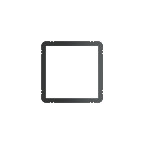 Plastový rámeček pro vypínače řad 71 a 20venti do venkovní krytky