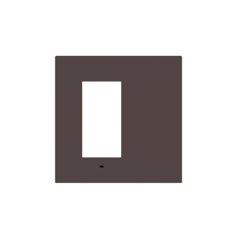Signum čtvercový rámeček Surface Fenix NTM Cocoa Orinoco