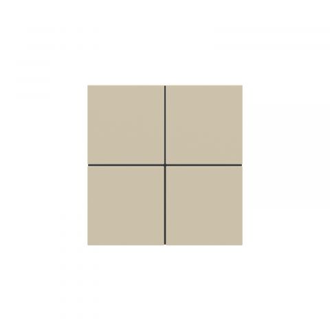 Fenix čtvercové hmatníky (4 ks), provedení Beige Luxor