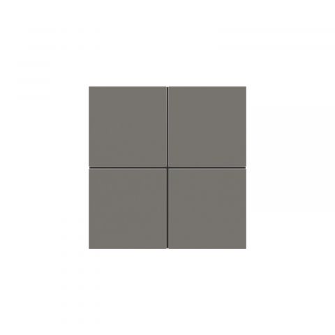 Fenix čtvercové hmatníky (4 ks), provedení Grey London