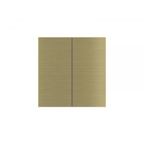 Kovové hmatníky na výšku (2 ks), provedení Brass (GBB)