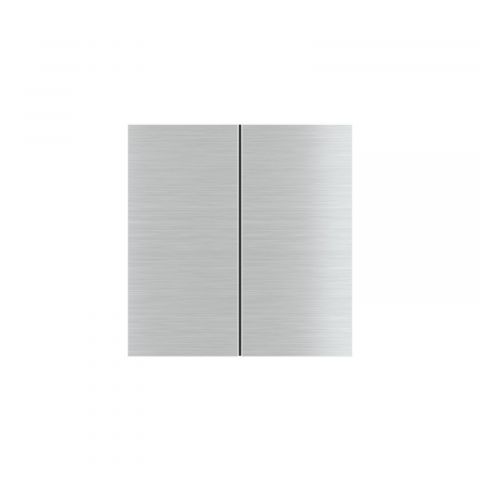 Kovové hmatníky na výšku (2 ks), provedení Aluminum (GBQ)