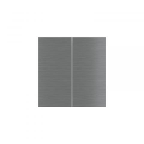 Kovové hmatníky na výšku (2 ks), provedení Titanium (GBS)