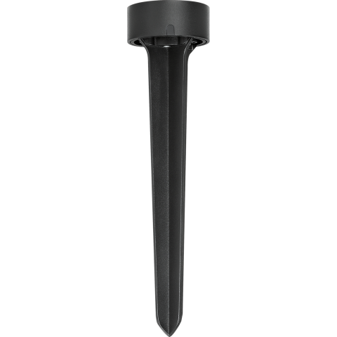 Venkovní sloupek Episode Radiance pro montáž na kůl (černý)