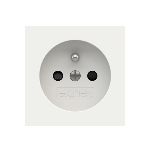 Krytka pro zásuvku, české provedení, lakováno v barvě White Malé