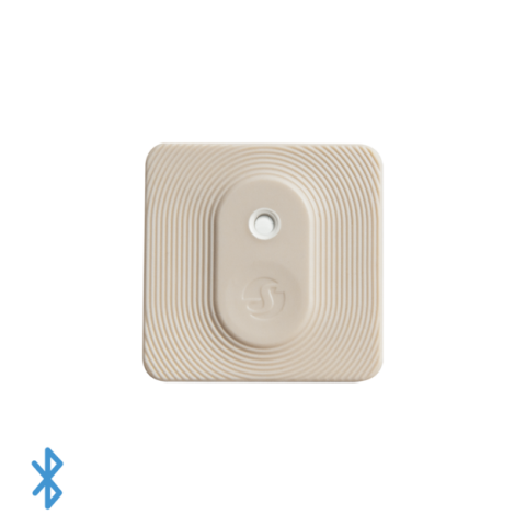 Shelly Blu H&T, bateriový snímač teploty a vlhkosti, Bluetooth, mocha