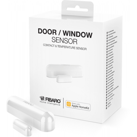 Fibaro Čidlo na okna/dveře pro Apple HomeKit, bílé (Bluetooth)