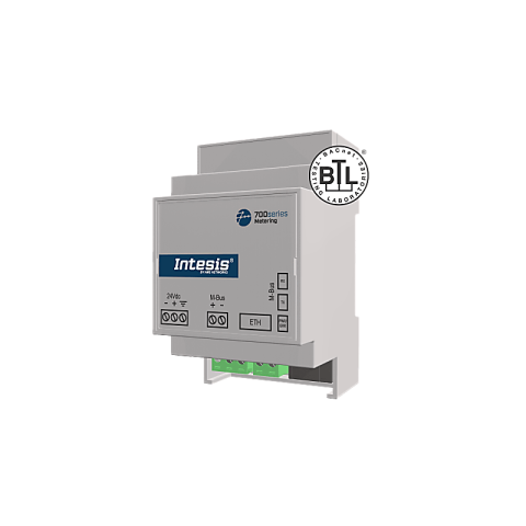 Intesis brána M-Bus měřiče na Modbus TCP, BACnet/IP (do 50 zařízení)
