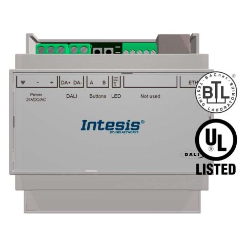 DALI-2 to BACnet IP Server Gateway - 1 channel