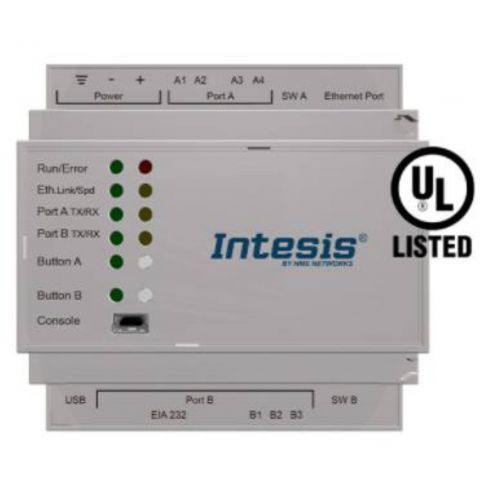 KNX TP to Modbus TCP & RTU Server Gateway - 250 points