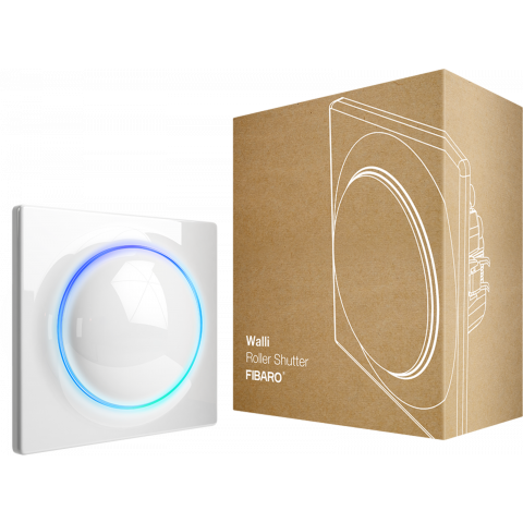 Walli Žaluziový, Z-Wave Plus, lesklá bílá