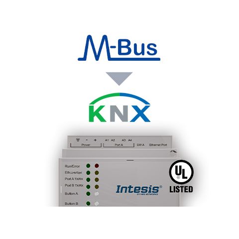 M-BUS to KNX TP Gateway - 120 devices